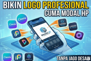 Bikin Logo Profesional Cuma Modal HP Tanpa Harus Jago Desain