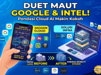 Duet Maut Google dan Intel Bikin Pondasi Cloud AI Makin Kokoh